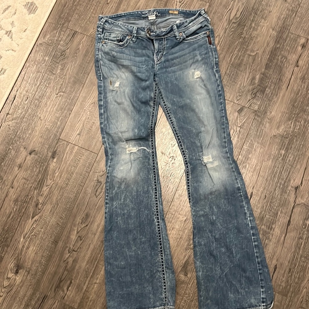 Silver jeans. Tuesday 20”. Size 30/37L